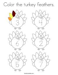 Fun thanksgiving feathered turkey coloring page and other great thanksgiving designs to color for the holiday. Color The Turkey Feathers Coloring Page Twisty Noodle