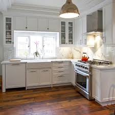 Traditional Kitchen Seaforth Aya Kitchens Painted Wood Island With Handles