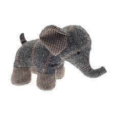Um bis zu 78% reduziert! Aussen Turdekoration Schwarz Rauschunterdruckung Turstopper Home Styling Collection Elefant Mobel Wohnen