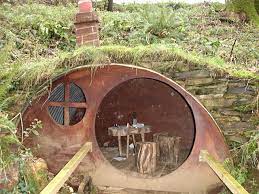 A Real Hobbit Hole Hobbit House The Hobbit Earthship