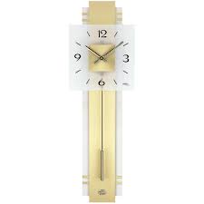 Open roman numeral square wall clock. Wall Clock Modern Square Wall Clock In Brass Wood Rear Wall Crystal White Fruugo Ie