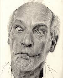 Drawing this brought a smile to my face.. I love how the human face can  contort to make the craziest expressions.. #realismdrawing #graphiteart  #photorealism #photorealismart #realismtoday #pencilportraits  #sketchoftheday #hyperrealismdrawing ...