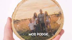 You can put something heavy over to keep it smooth. Photo Transfer Onto Wood 3 Different Ways Youtube