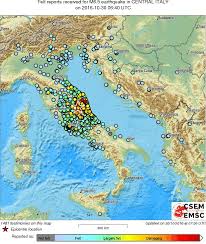 Maybe you would like to learn more about one of these? Emsc On Twitter M6 5 Earthquake Terremoto Strikes 125 Km Ne Of Roma Italy 26 Min Ago Updated Map Of Its Effects