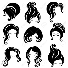 You can try styling crochet curls on your own if you know how to make cornrows. Big Set Of Black Hair Styling For Woman Royalty Free Cliparts Vectors And Stock Illustration Image 5432318