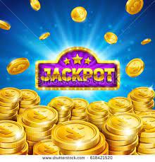 Jackpot Winner Background Gold Coins Illustration Eps10 Vector Jackpot Winners Gold Coins Jackpot