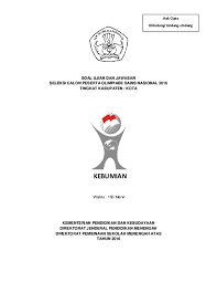 Download juga kumpulan soal osk sma tahun 2019 Kunci Jawab Dan Pembahasan Osk Kebumian 2016 Masnurul