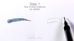 It's so so simple to do and is great for alopecia, hair loss through illness like cancer,. How To Draw Eyebrows Step By Step Tutorial Easy Jeyram Spiritual Art