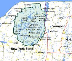 The village is named aft. Adirondack Region Map Discover The Adirondacks Of New York