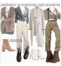 Light Academia Fashion Light Academia Aesthetic Outfit Light Academia Aesthetic Outfits Aesthetic Clothes Retro Outfits Cute Casual Outfits White cable knit sweaters, sparkly eyes and foggy glasses, going to art museums and falling in love with every portrait every sculpture, caressing the petals of a rose, hearing the crinkle of leaves underfoot. light academia fashion light academia