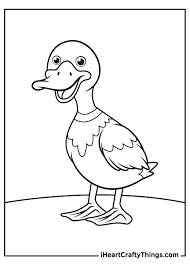 Mom and duckling coloring page. Izlvz5nejjnyem