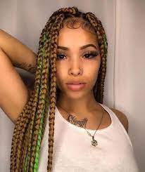 24 Inches Xpression Ombre Braiding Hair Hair Styles Blonde Box Braids Braided Hairstyles