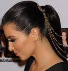 Hair Jewelry It S A Party In Your Hair Chic Ponytail Hair Pieces Kim Kardashian Hair