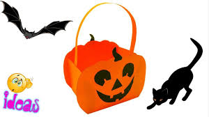 Diy Paper Pumpkin Basket Craft Ideas Halloween Paper Basket Pumpkin Cr Halloween Paper Pumpkin Crafts Basket Crafts
