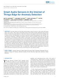 Mobile, phone, students, detector, cheating. Pdf Smart Audio Sensors In The Internet Of Things Edge For Anomaly Detection