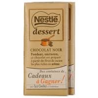 French Click Nestle Chocolat Dessert Noir 200g