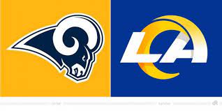 Louis rams franchise is officially moving to los angeles. Los Angeles Rams Mit Neuem Branding Design Tagebuch