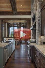 10 attractive rustic kitchens in mountain homes to help organize space rustic kitchen kitchen dining room