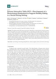 The mu university club catering & event services created a virtual design center to view your table decor. Pdf Sensory Interactive Table Sit Development Of A Measurement Instrument To Support Healthy Eating In A Social Dining Setting