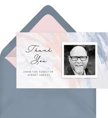 Subtle Shades Thank You Notes in Pink