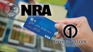 A fresh start should help. First National Bank To Halt Production Of Nra Credit Card