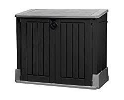 Aufbewahrungsbox auflagenbox garten gartentruhe kiste holz wasserdichtes dach. Geratebox Garten 5 Gartenboxen Aus Kunststoff Metall