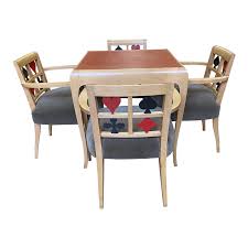 3 in 1 table sets; Custom Design Game Table Four Chairs Set Design Plus Gallery