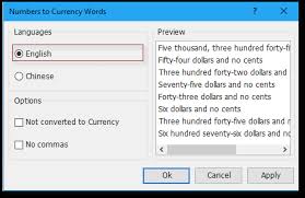 How To Spell Out Or Convert Numbers To English Words In Excel