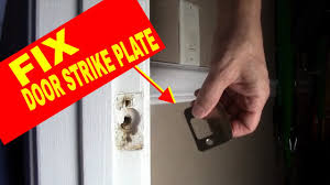 The strikeplate lock is america's strongest and easiest to install door. How To Fix Loose Door Latch Door Strike Door Frame Cheap And Easy Fix For Stripped Out Wood Hole Youtube