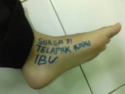 Begitulah sunnah nabi kita muhammad saw. Surga Di Telapak Kaki Ibu By Arugart On Deviantart