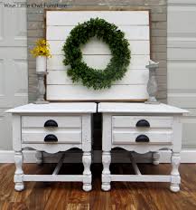 Anybody have any experience with broyhill? Chalk Paint Table Ideas Farmhouse End Tables Wise Little Owl Furniture
