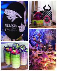 Kara S Party Ideas Maleficent Themed 17th Birthday Party