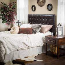 Use them in commercial designs under lifetime, perpetual & worldwide rights. Queen Full Brown Leather Headboard Nh998832 Noble House Furniture