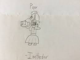 Piper's attack is very slow to reload. Piper Fanart Sorry If It Looks Kinda Bad I Was In A Car While Doing This Fandom