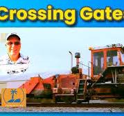Huge Railroad Ballast Tamper Flying Past!