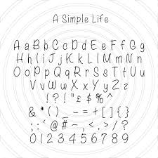 Use of modulo 26 in order to get 1=a,2=b,…26=z then 27=a, 28=b etc. Vectorality A Simple Life Handwriting Script Font Alphabet Numbers Letters Vector Art File Instant Download Ai Eps Svg Pdf Dxf Png Jpg Design Cut Print For Just 1 50 Order Here Https Tinyurl Com Y4ozzpkr
