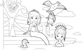 Welcome to our sofia the first coloring pages, here you will be able to give princess sofia all the colors you want. Sofia The First Coloring Pages For Girls To Print For Free