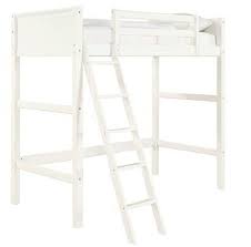 Amazon Com Your Zone Twin Wood Loft Style Bunk Bed Walnut Kitchen Dining Loft Bed White Wood Furniture Wood Bedroom Furniture
