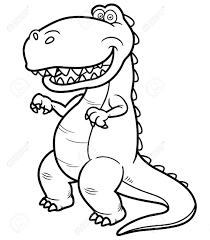 It is free exclusively for real life at home email subscribers. Vector Illustration Of Cartoon Dinosaur Coloring Book Royalty Free Cliparts Vectors And Stock Illustration Image 19373629
