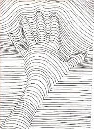 Black And White Pop Art Line Drawing The Creative Spirit Op Art Hands That Pop Op Art Op Art Lessons Illusion Art