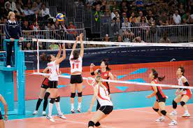 Bump, set and spike in the right pair of women's and men's volleyball shoes. Volleyball Wikipedia