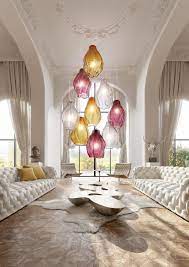 Muutos Solitaires Mansion Interior Design Contemporary Lighting Design Crystal Lighting