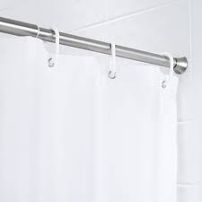 Amazon Com Amazonbasics Tension Curtain Rod 24 36 Chrome Home Kitchen Shower Rod Tension Shower Rod Cool Shower Curtains