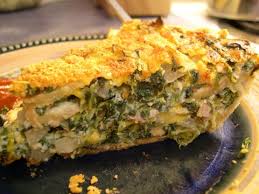 Easy Cheesy Spinach And Ham Quiche Pie Recipe Food Recipes Ham Quiche Ham Spinach Quiche