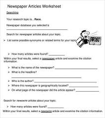 This newspaper report and recount example for ks2 children is included in a pack filled with resources to help children with their news writing. Newspaper Articles Worksheet Template Articles Worksheet Newspaper Article Template Article Template