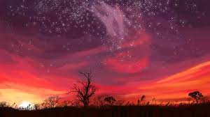 Ceu Estrelado Sob O Por Do Sol Do Horizonte Skyline Ceu Estrelado Por Do Sol Ceu Estrelado Ilustracao Imagem Em Pngtree Royalty Free In 2020 Earth Illustration Starry Night Sky Night