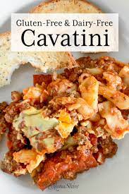 Gluten Free And Dairy Free Cavatini Recipe Dairy Free Cavatini Recipe Dairy Free Pizza Toppings
