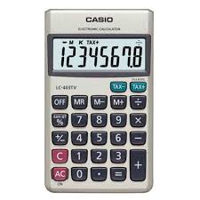 Ahora también puede usar la calculadora utilizando el teclado. Calculadora Casio Lc 403tv Maxihogar Mobile