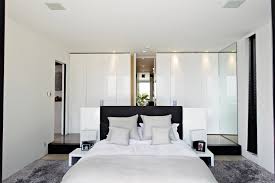 Line, form, colour, pattern and texture. Modern Master Bedroom Design White Novocom Top