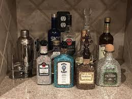 The Glam Liquor Bottle 375ml Mini Liquor Bottles Decorated Liquor Bottles Alcohol Bottle Decorations